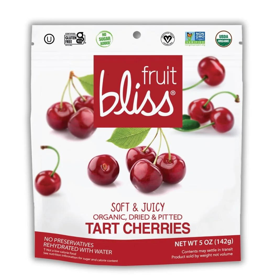 Fruit Bliss Organic Tart Dried Cherries - 4 oz
