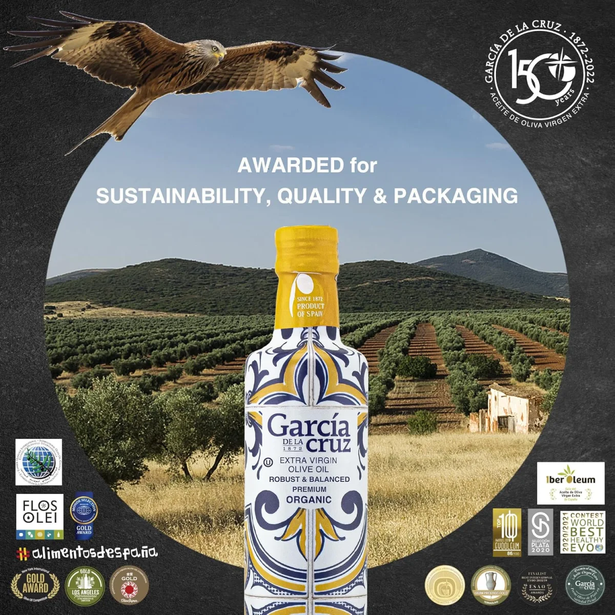 García de la Cruz Organic Extra Virgin Olive Oil