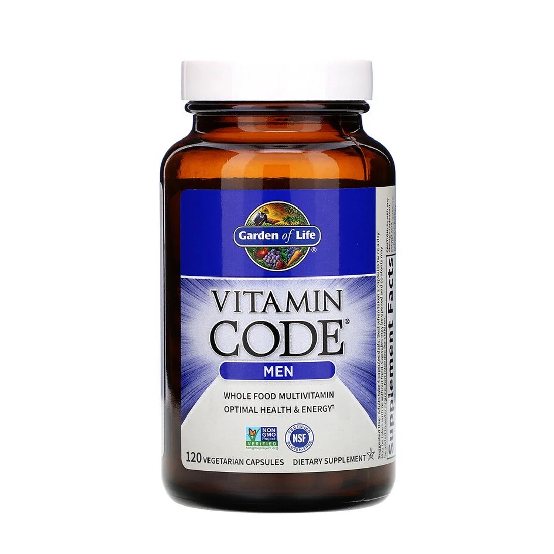 Garden of Life Vitamin Code® Men - 120 Vegetarian Capsules