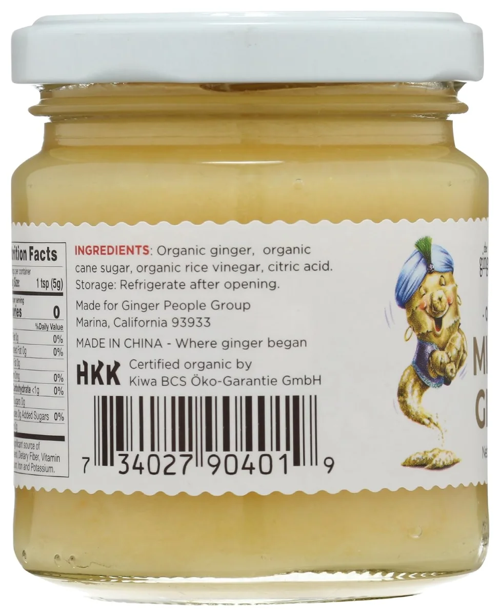 The Ginger People Organic Minced Ginger - 6.7 oz