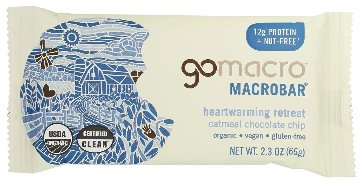 GoMacro MacroBar, Oatmeal Chocolate Chip - 2.3 oz