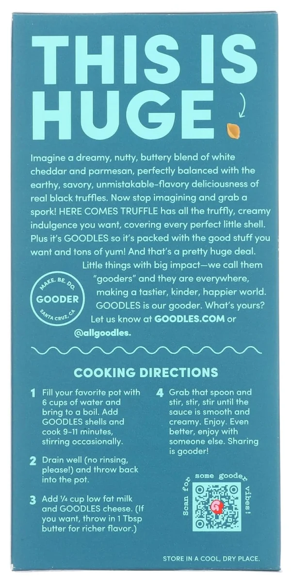 Goodles Here Comes Truffle Mac and Cheese - 6 oz