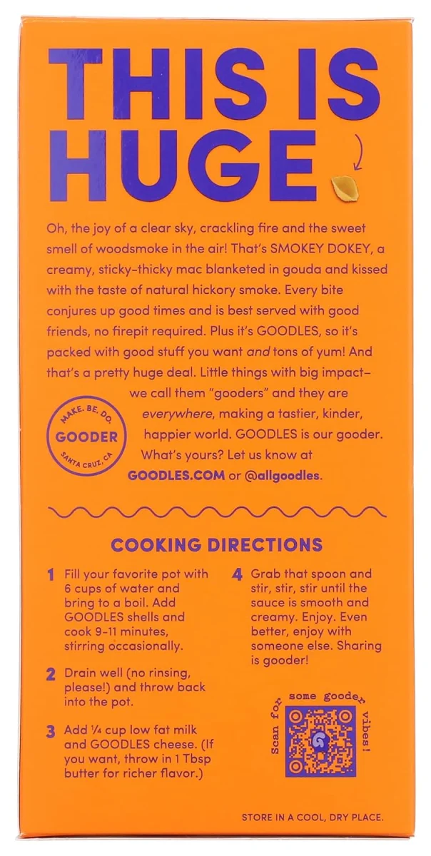 Goodles Smokey Dokey Mac & Cheese - 6 oz
