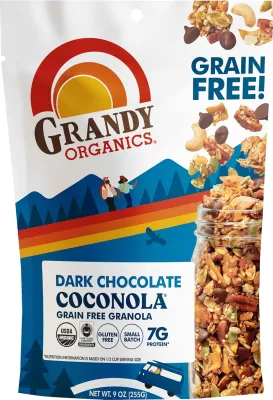 Grandyoats Organic Granola, Chocolate Chunk Coconola - 9 oz