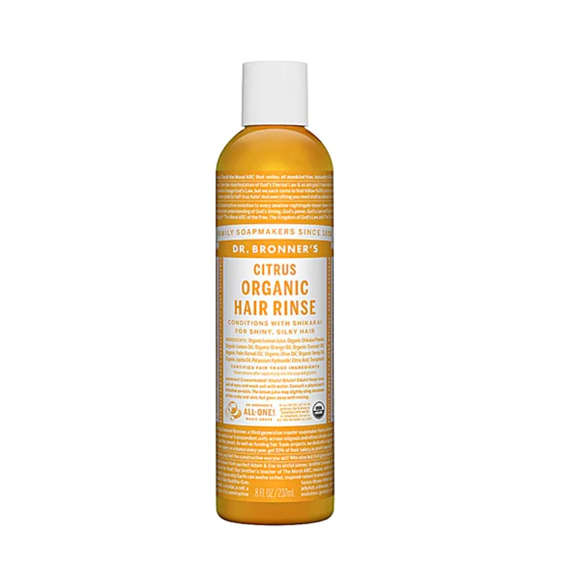 Dr. Bronner's Organic Hair Rinse Citrus - 8 fl oz