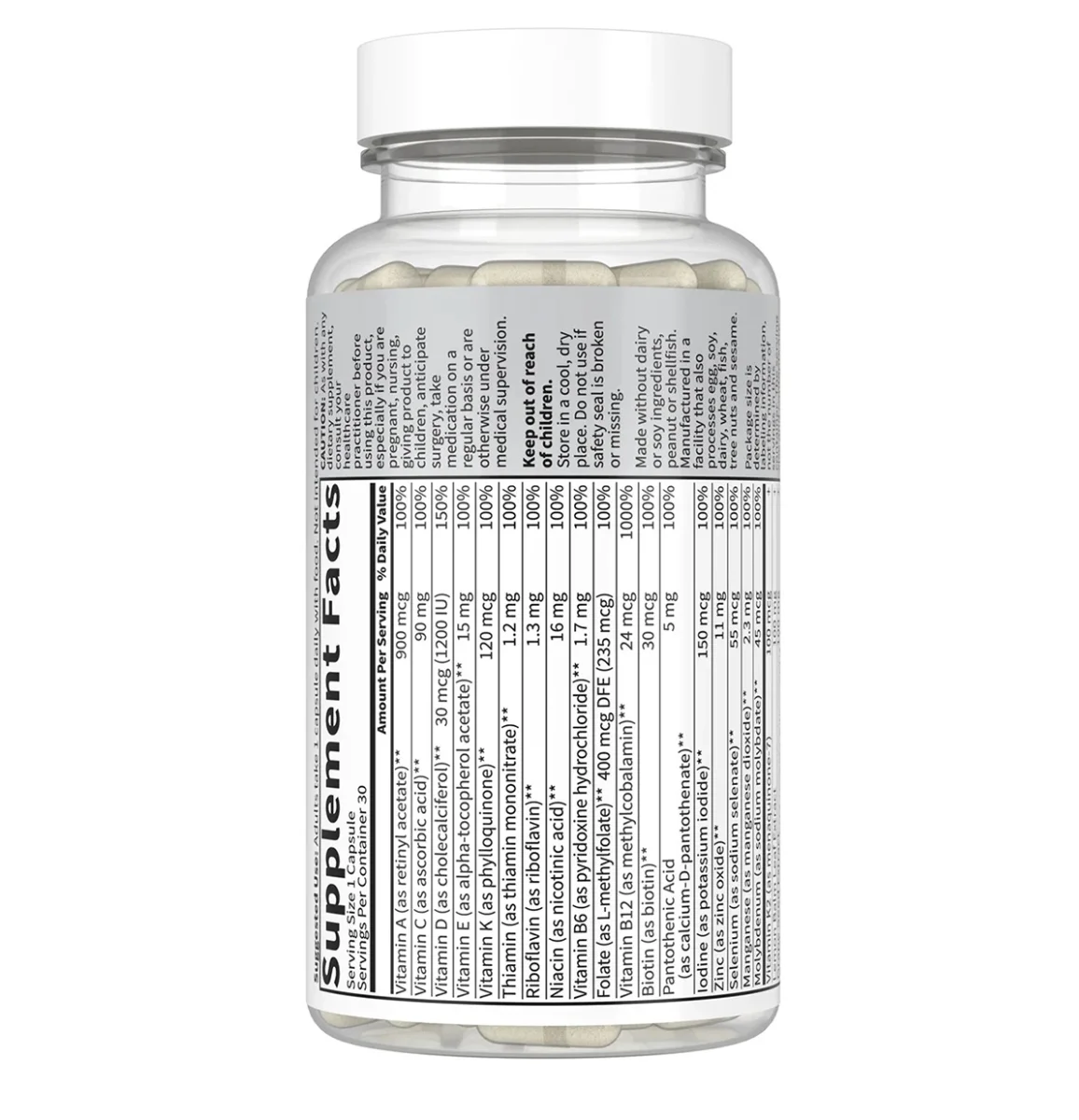 Garden of Life, Dr. Formulated Multi+, Heart Health, 30 Capsules