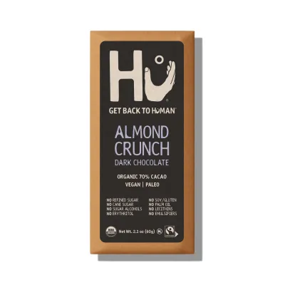 Hu Almond Crunch Dark Chocolate Bar - 2.1 oz