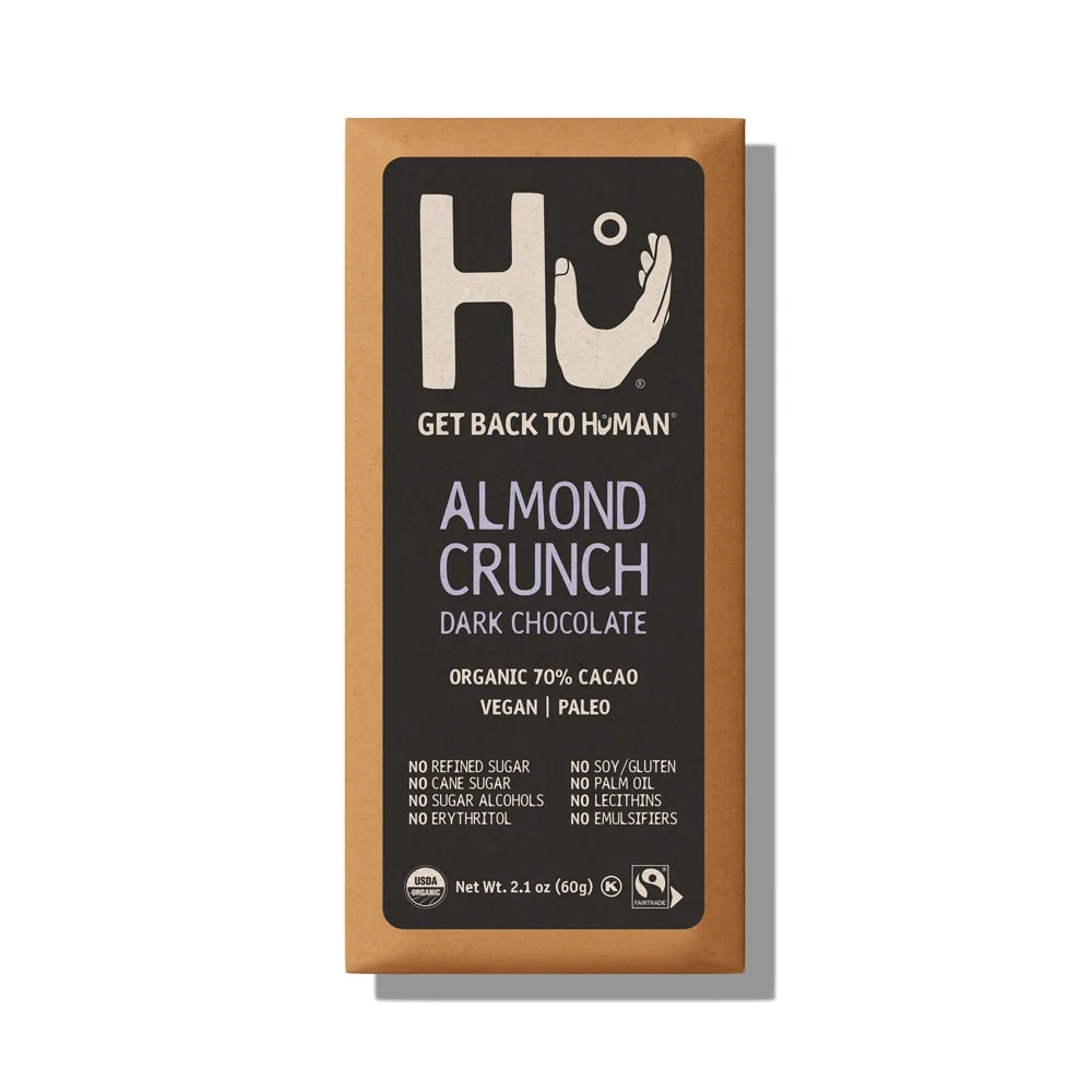 Hu Almond Crunch Dark Chocolate Bar - 2.1 oz