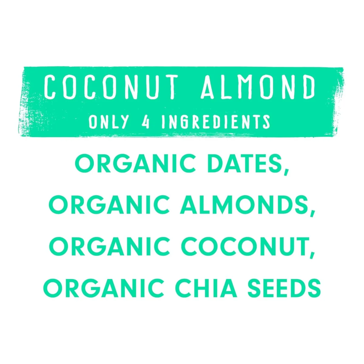 JONESBAR Organic Plant Based Protein Bar, Coconut Almond
