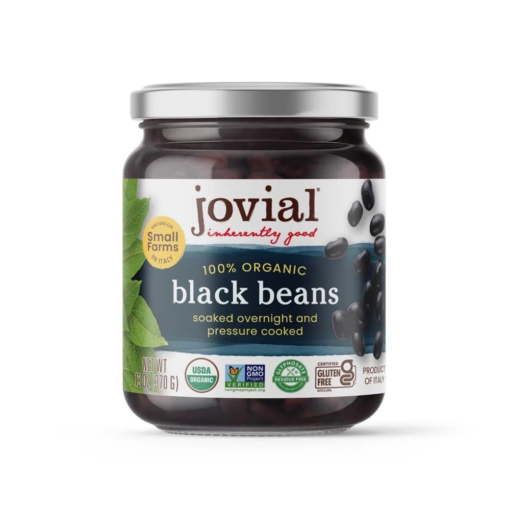 Jovial Organic Black Beans - 13 oz