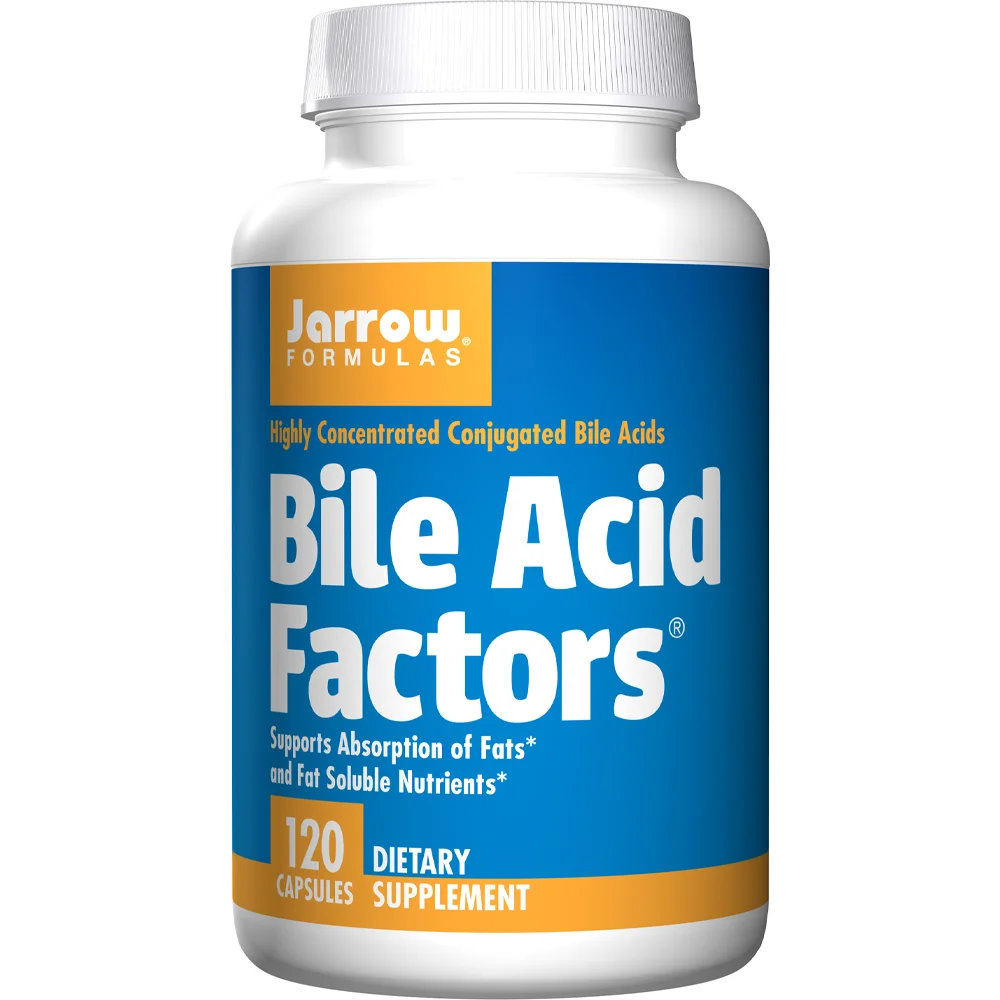Jarrow Formulas Bile Acid Factors 120 Capsules
