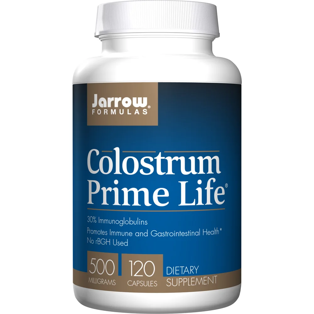 Jarrow Formulas Colostrum Prime Life 500 mg 120 Capsules