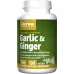 Jarrow Formulas Garlic & Ginger 700 mg 100 Capsules - Image 1