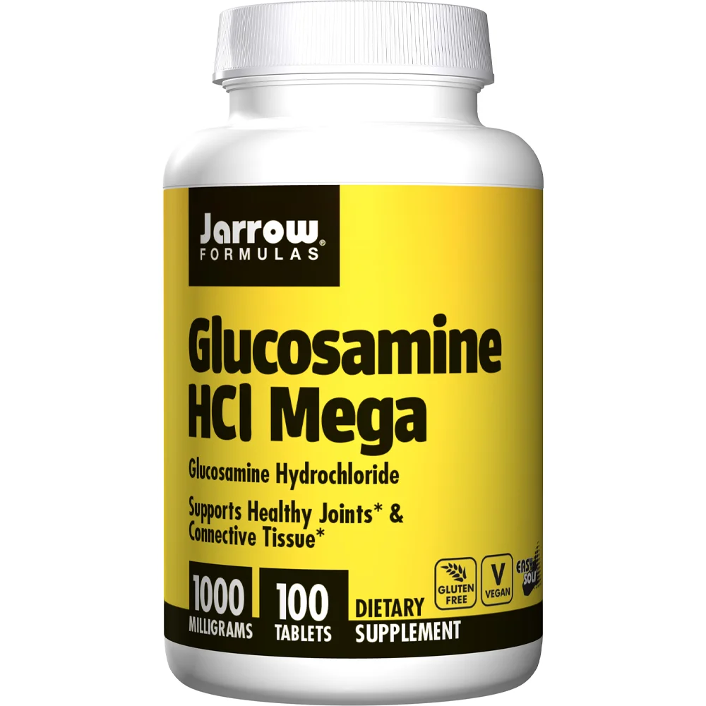 Jarrow Formulas Glucosamine HCL Mega 1,000 mg 100 Tablets
