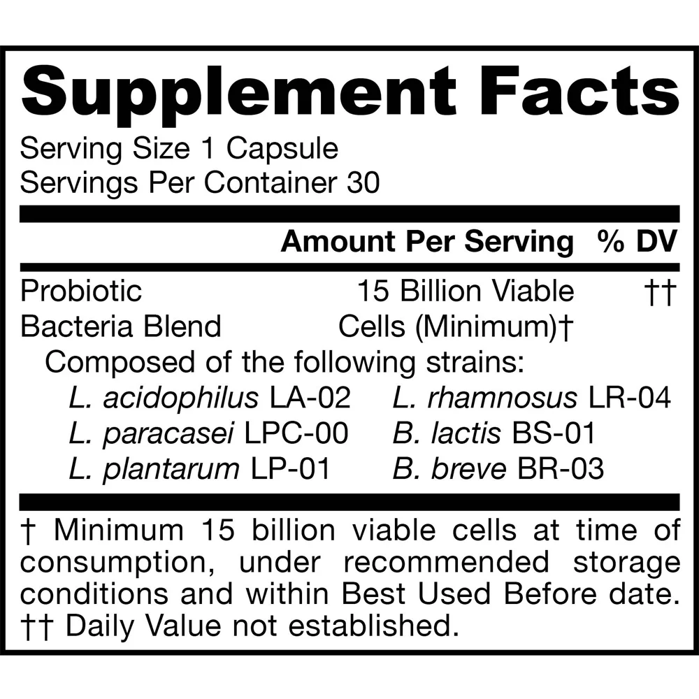 Jarrow Formulas Jarro-Dophilus AF 15 Billion 30 Veggie Caps