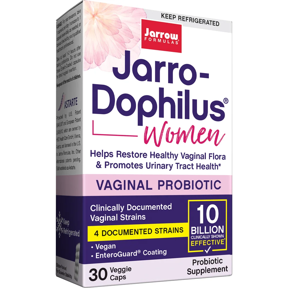 Jarrow Formulas Jarro-Dophilus Vaginal Probiotic Women 10 Billion 30 Capsules