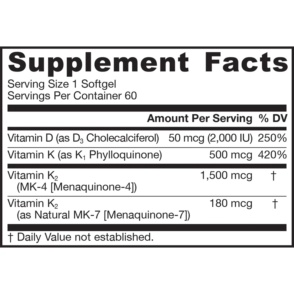 Jarrow Formulas K-Right - 60 Softgels