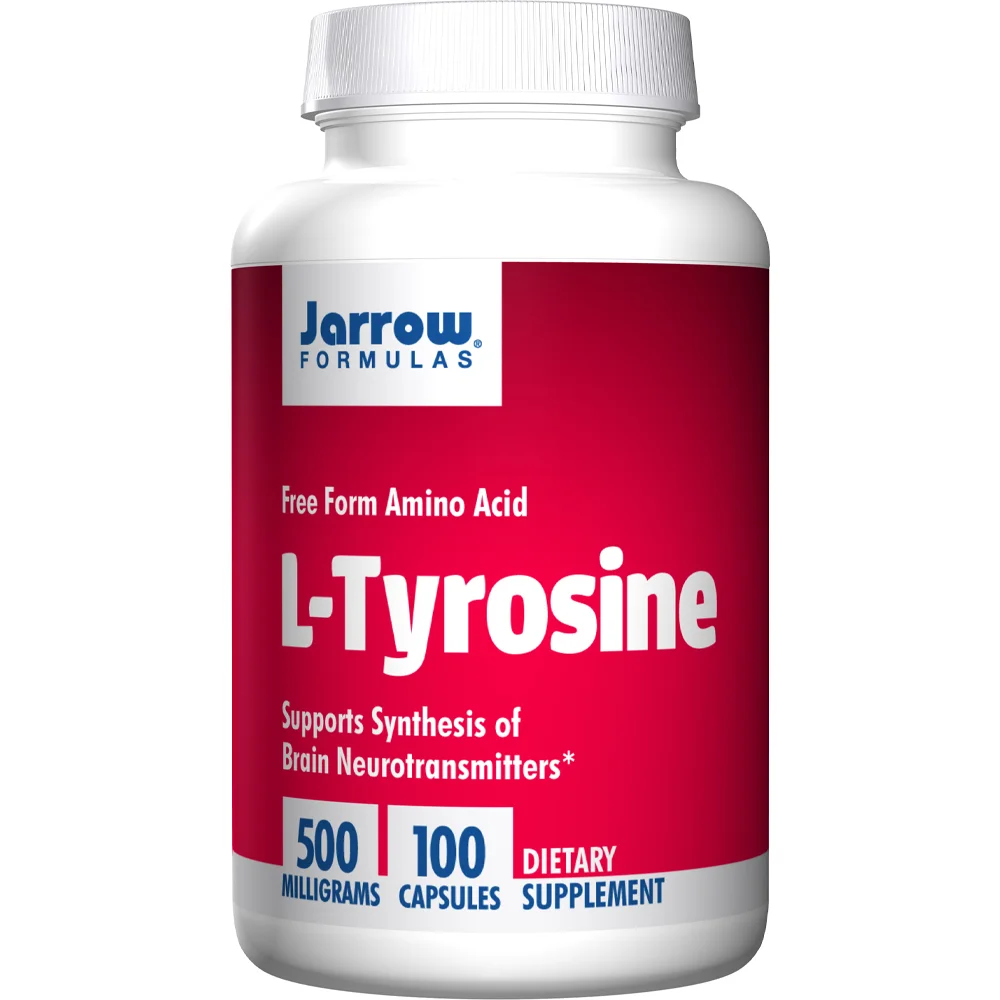 Jarrow Formulas L-Tyrosine - 500 mg - 100 Capsules