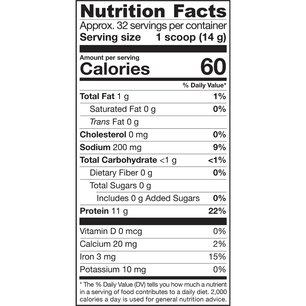 Jarrow Formulas Certified Organic Pea Protein 16 oz (454 g)