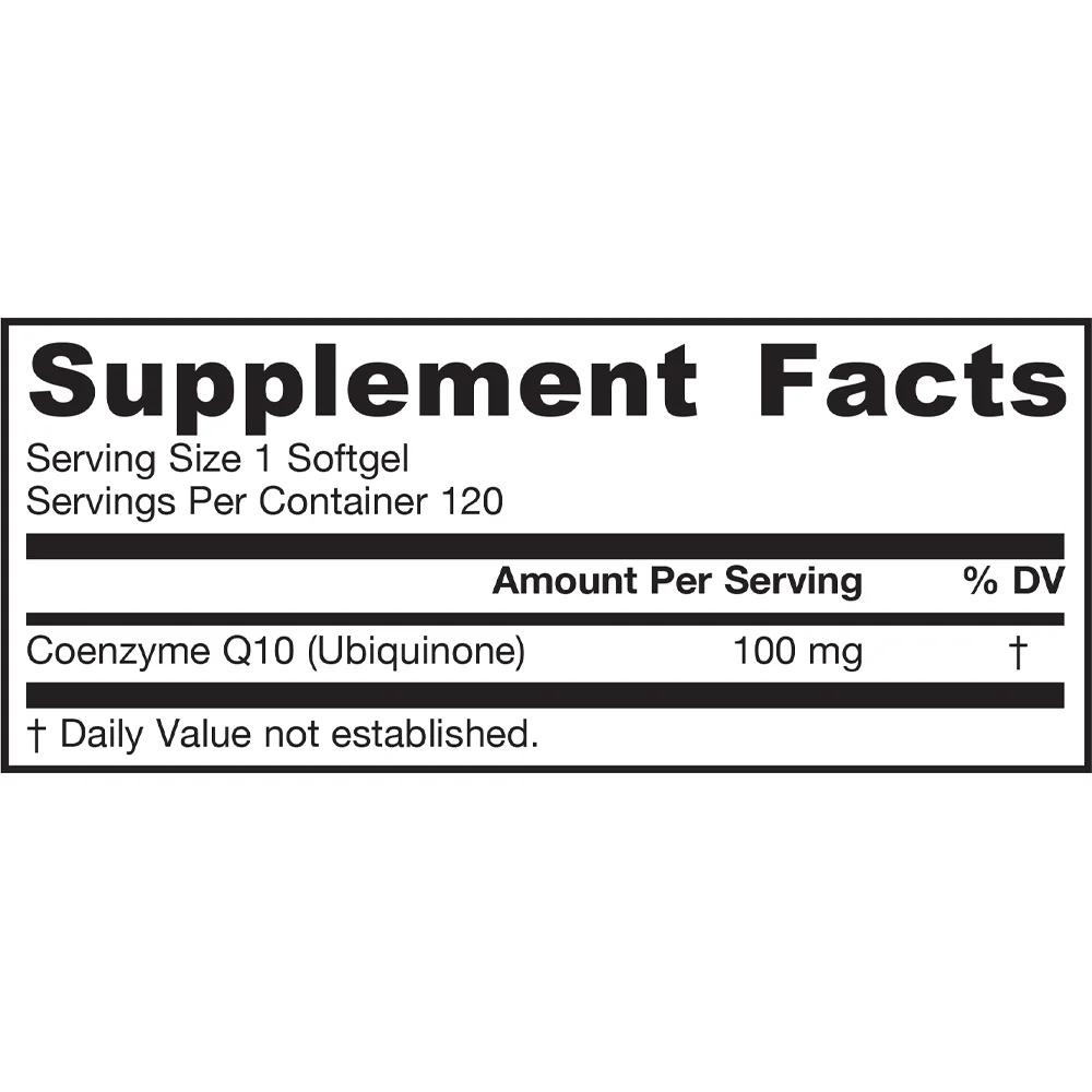 Jarrow Formulas Q-absorb - 100 mg - 120 Softgels