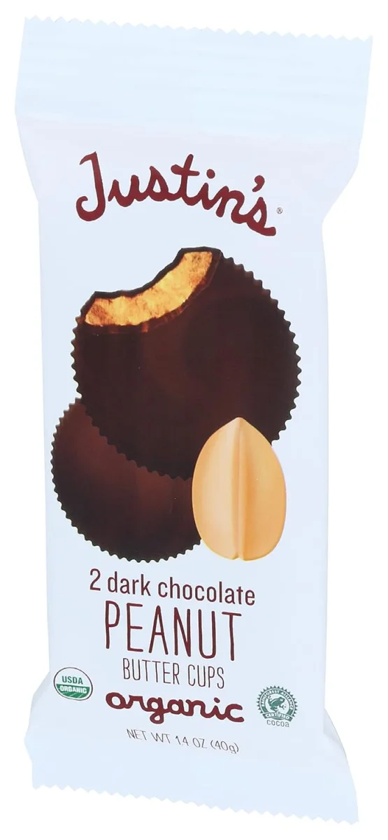Justin's Dark Chocolate Peanut Butter Cups - 1.4 oz