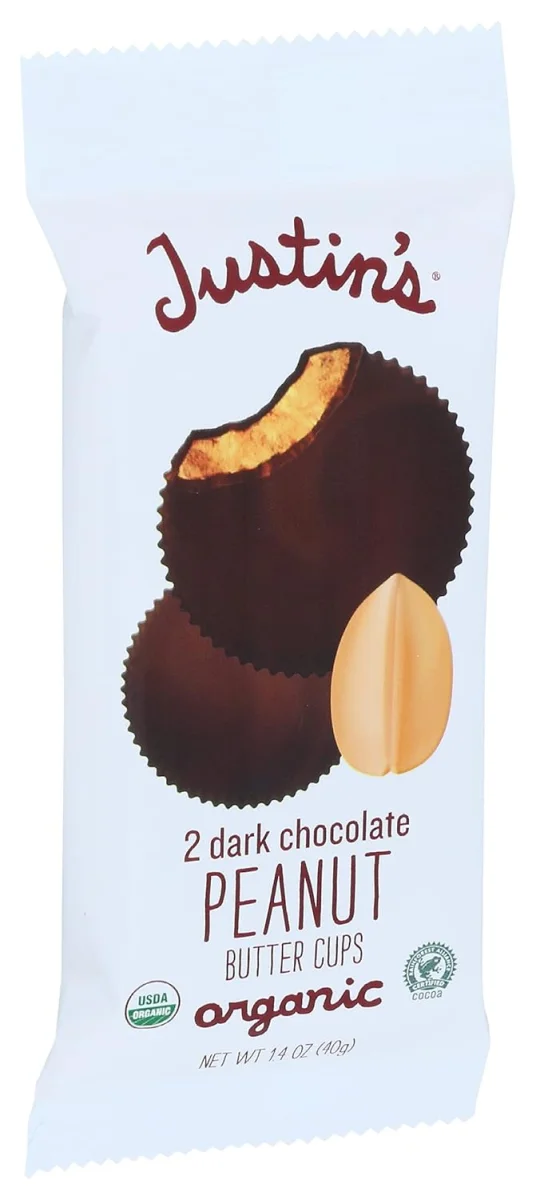 Justin's Dark Chocolate Peanut Butter Cups - 1.4 oz