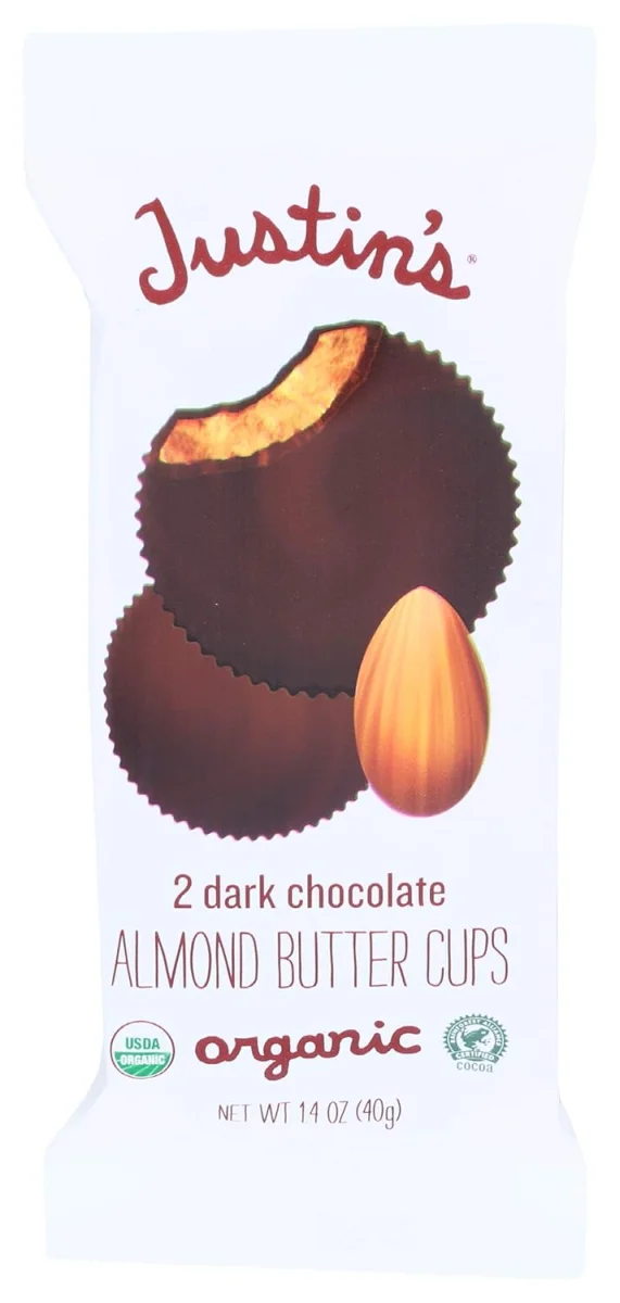 Justin's Organic Dark Chocolate Almond Butter Cup - 1.4 oz