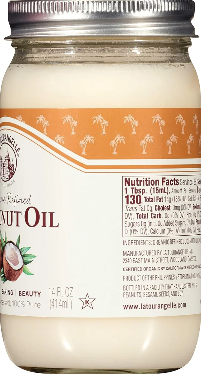 La Tourangelle Organic Refined Coconut Oil