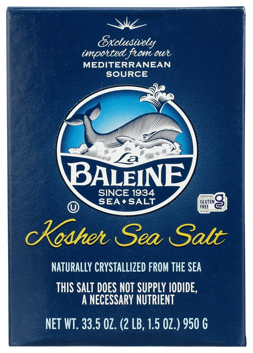 La Baleine Kosher Sea Salt - 33.5 oz