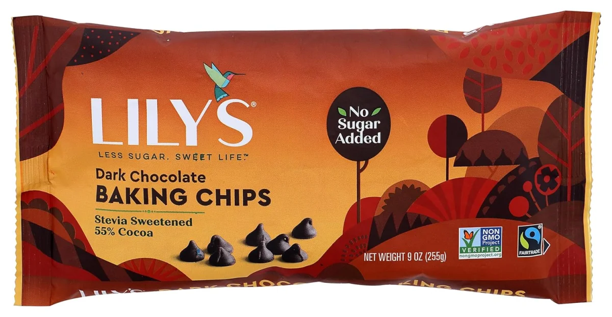 Lily's Dark Chocolate Baking Chips - 9 oz