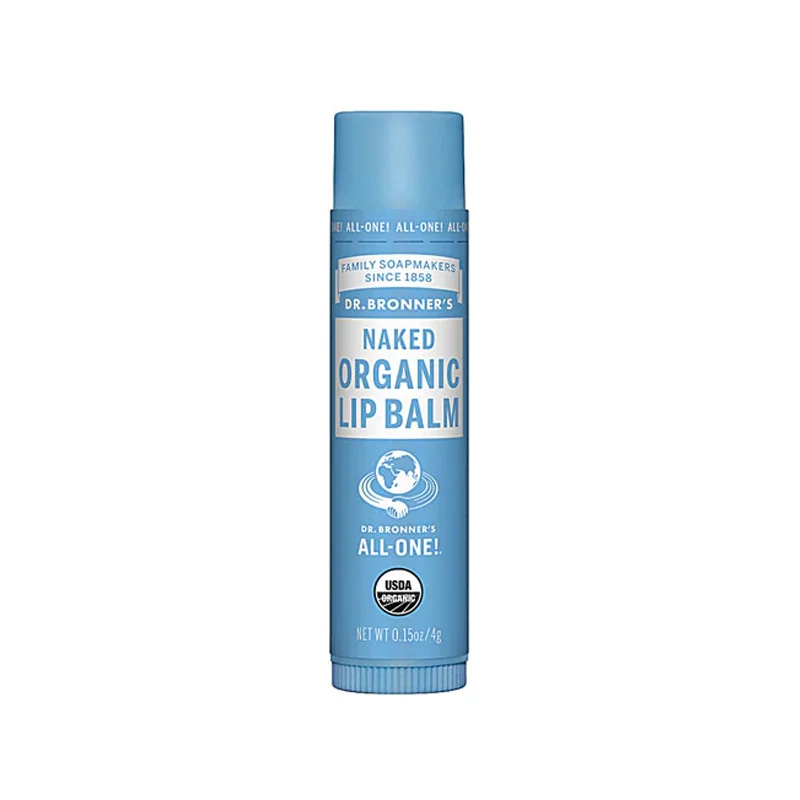Dr. Bronner's Organic Lip Balm Naked - 0.15 oz