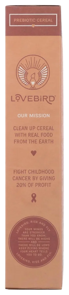 Lovebird Cereal Organic Grain Free Cinnamon - 7 oz