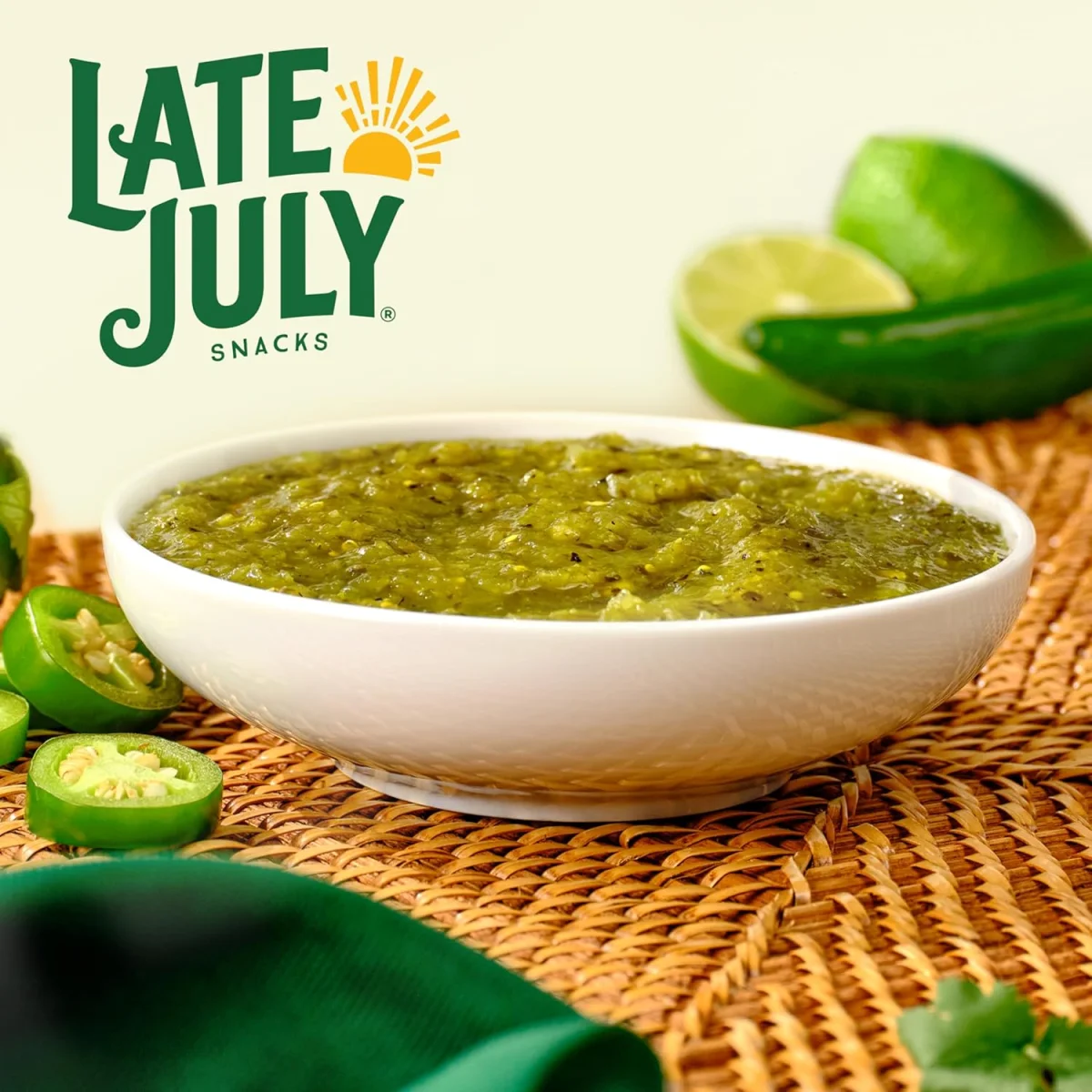 Late July Gluten Free Salsa Verde, Medium - 15.5 oz