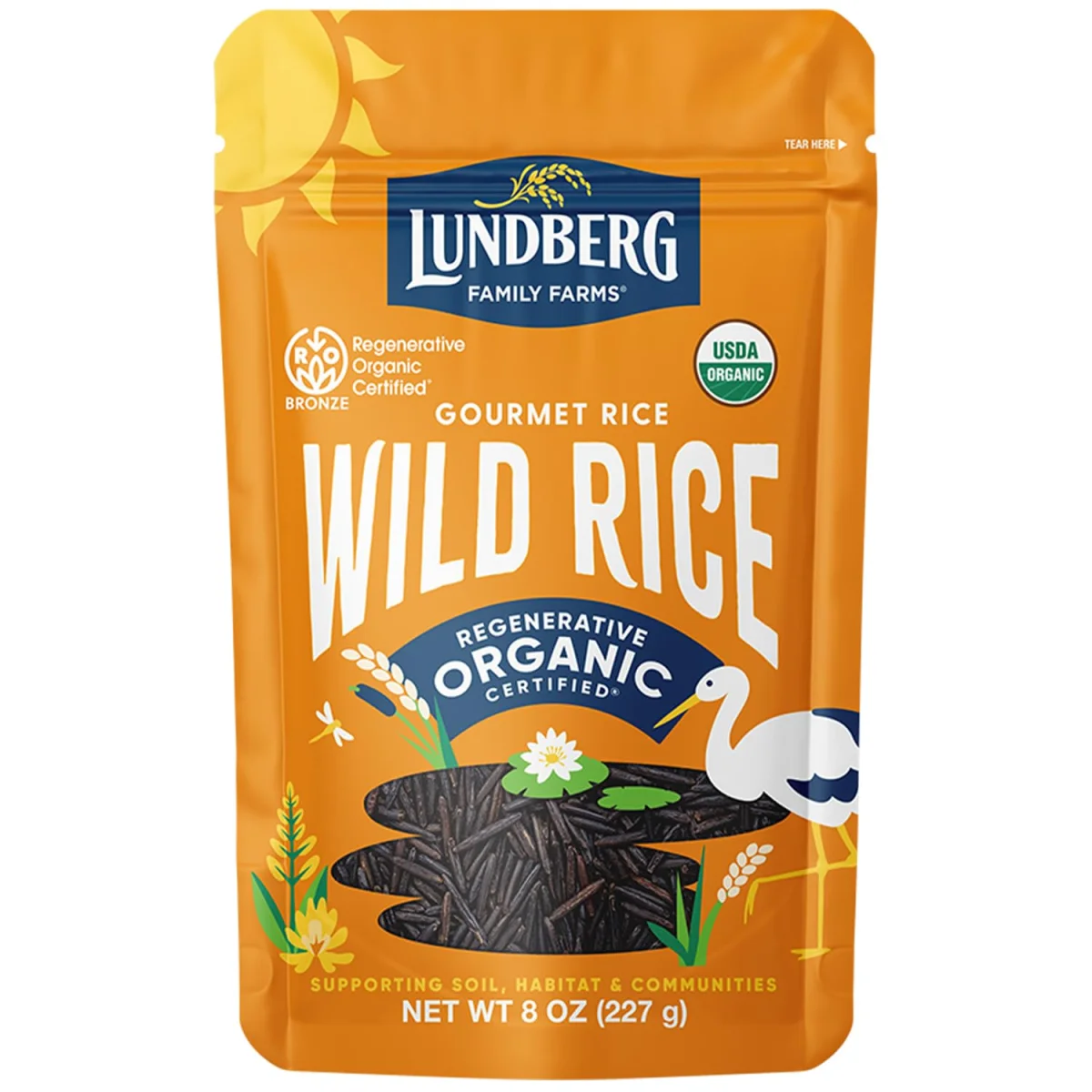 Lundberg Organic Wild Rice - 8 oz