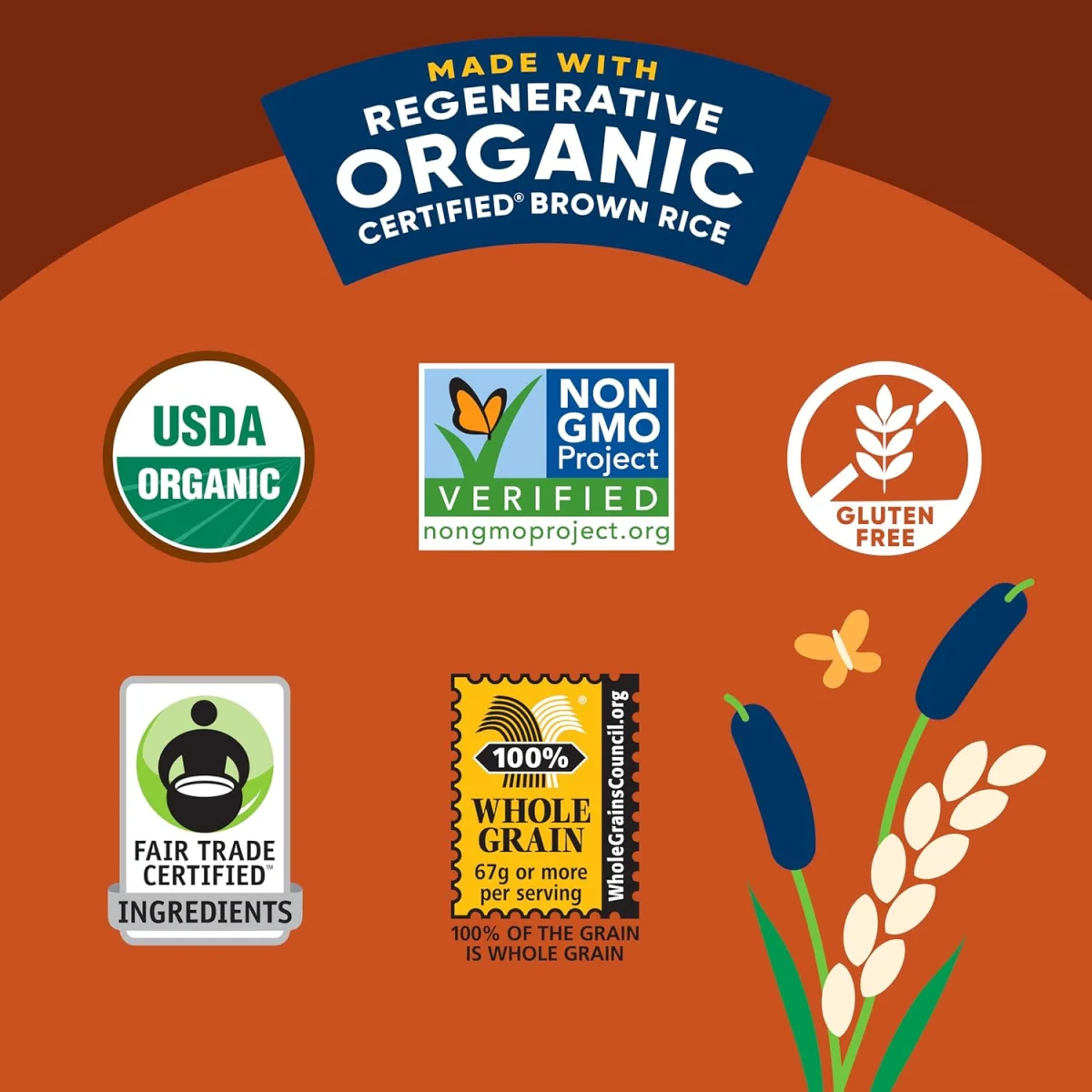 Lundberg Organic Rice Pilaf, Whole Grain Brown Quinoa - 8 oz