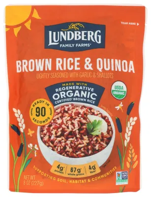 Lundberg Organic Brown Rice & Quinoa Blend - 8 oz