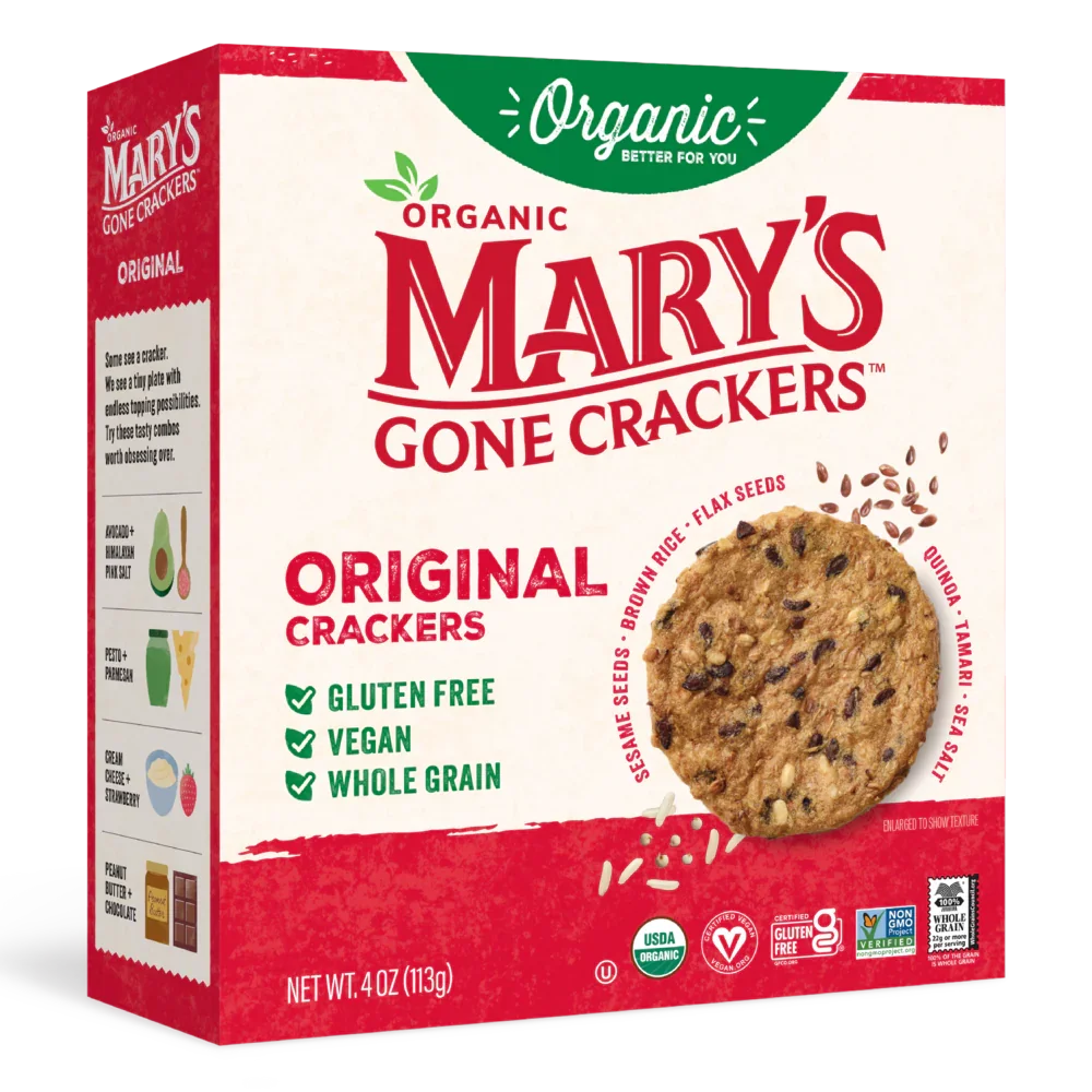 Mary's Gone Crackers Crackers Sprouted Original Organic