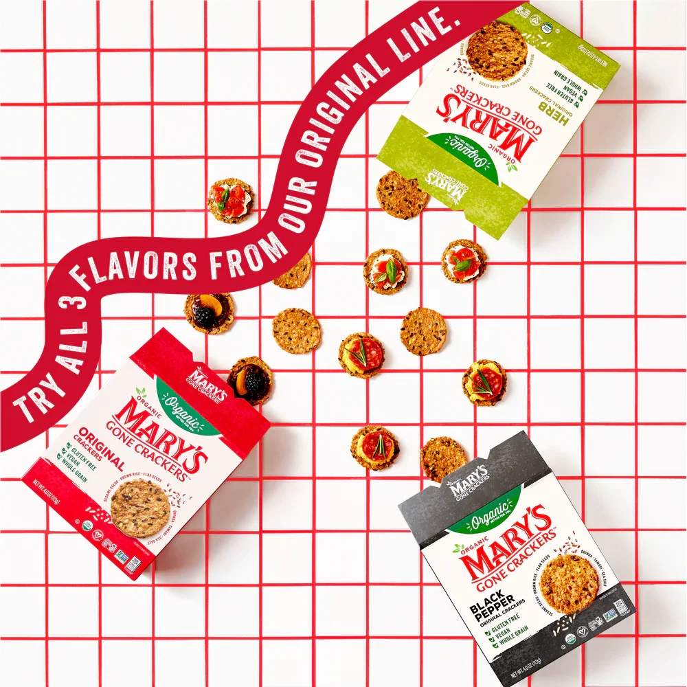 Mary's Gone Crackers Crackers Sprouted Original Organic