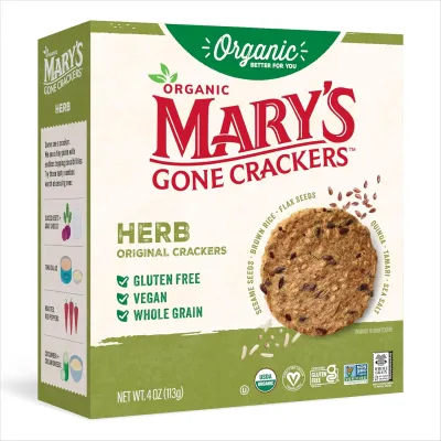 Mary's Gone Crackers Organic Herb Original Crackers - 4 oz