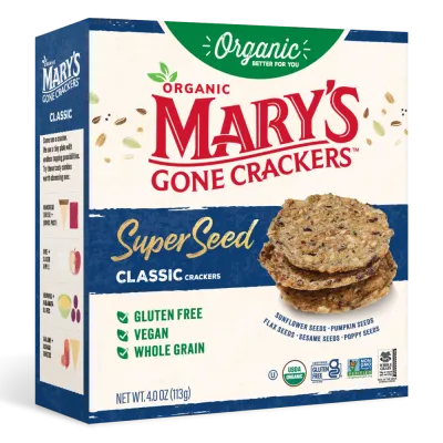 Mary's Gone Crackers Super Seed Classic Crackers - 4 oz