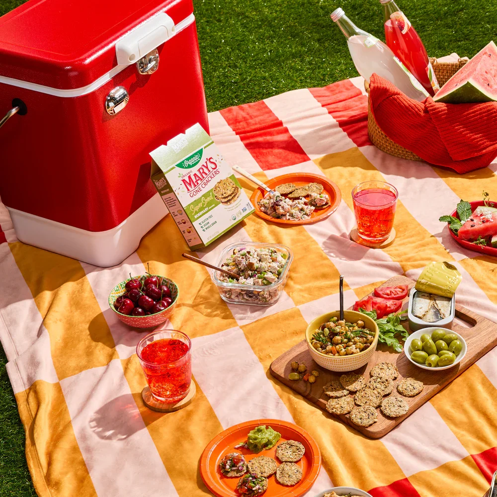 Mary's Gone Crackers Crackers Super Seed Rosemary Organic