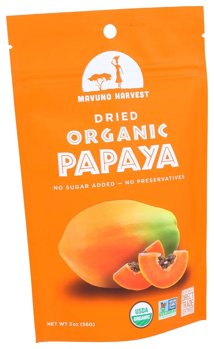 Mavuno Harvest Organic Papaya - 2 oz
