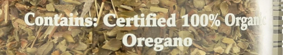 Morton & Bassett 100% Organic Oregano