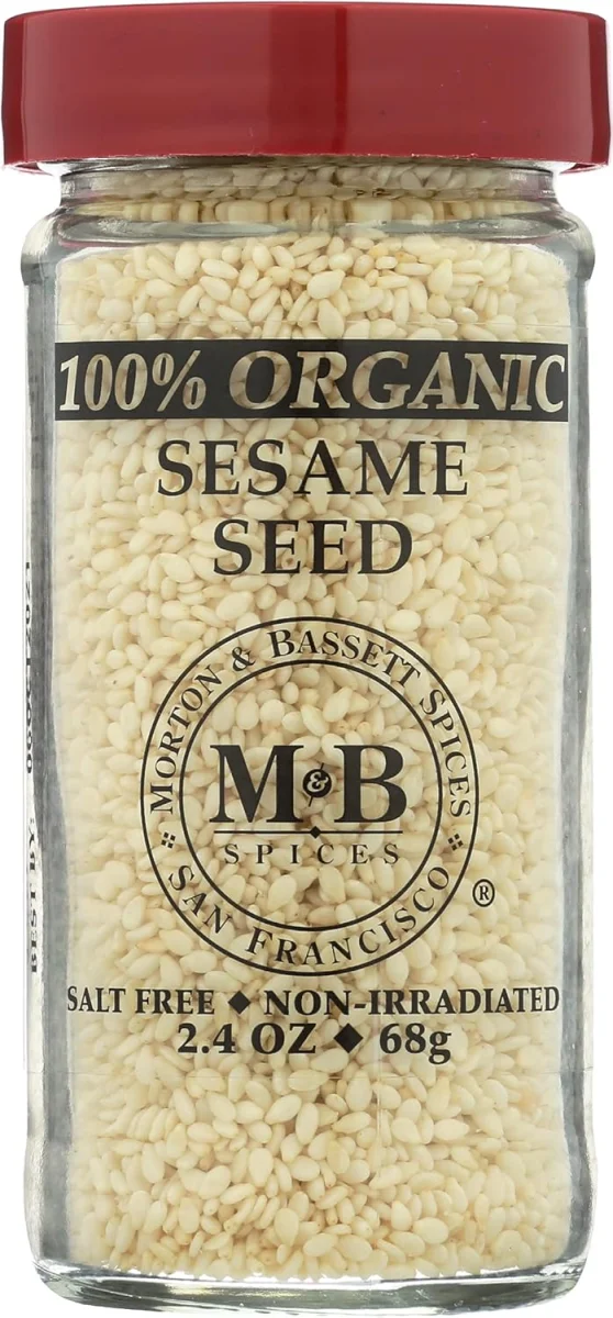Morton & Bassett Organic Toasted Sesame Seed - 1.9 oz