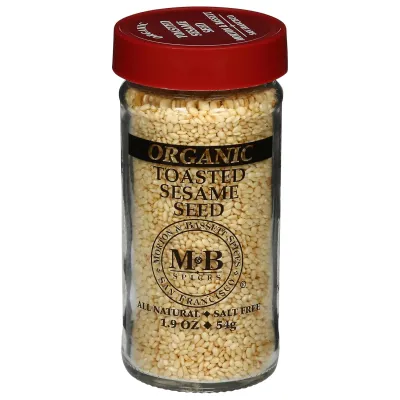 Morton & Bassett Organic Toasted Sesame Seed - 1.9 oz
