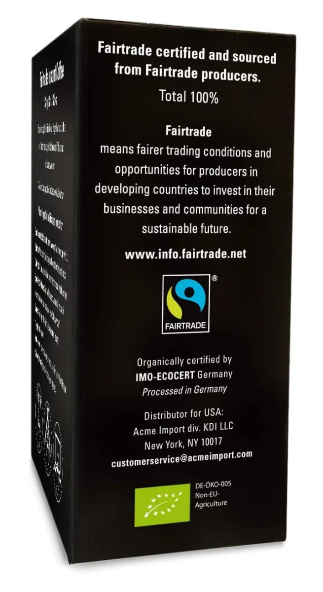 Mount Hagen Organic Fairtrade Instant Coffee Single Serve Sticks