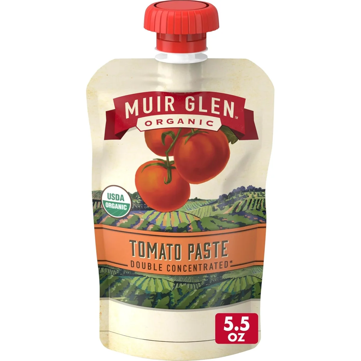 Muir Glen Organic Tomato Paste in Resealable Pouch - 5.5 oz