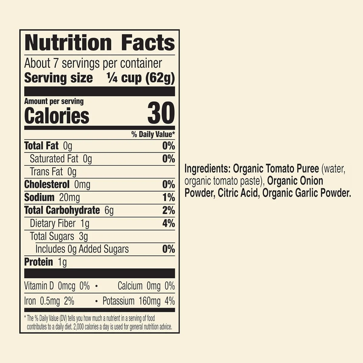 Muir Glen Organic Tomato Sauce, No Salt Added - 15 oz