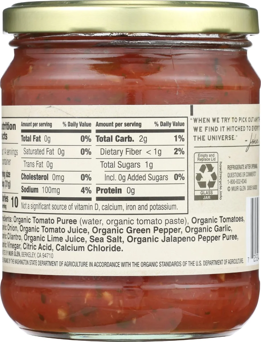 Muir Glen Organic Mild Salsa - 16 oz