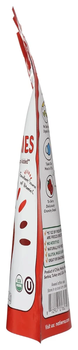 Natierra Organic Freeze Dried Strawberries - 0.8 oz